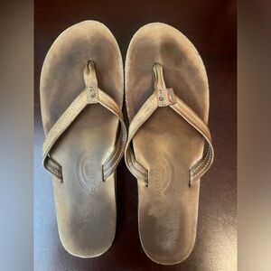 Rainbow Flip Flops